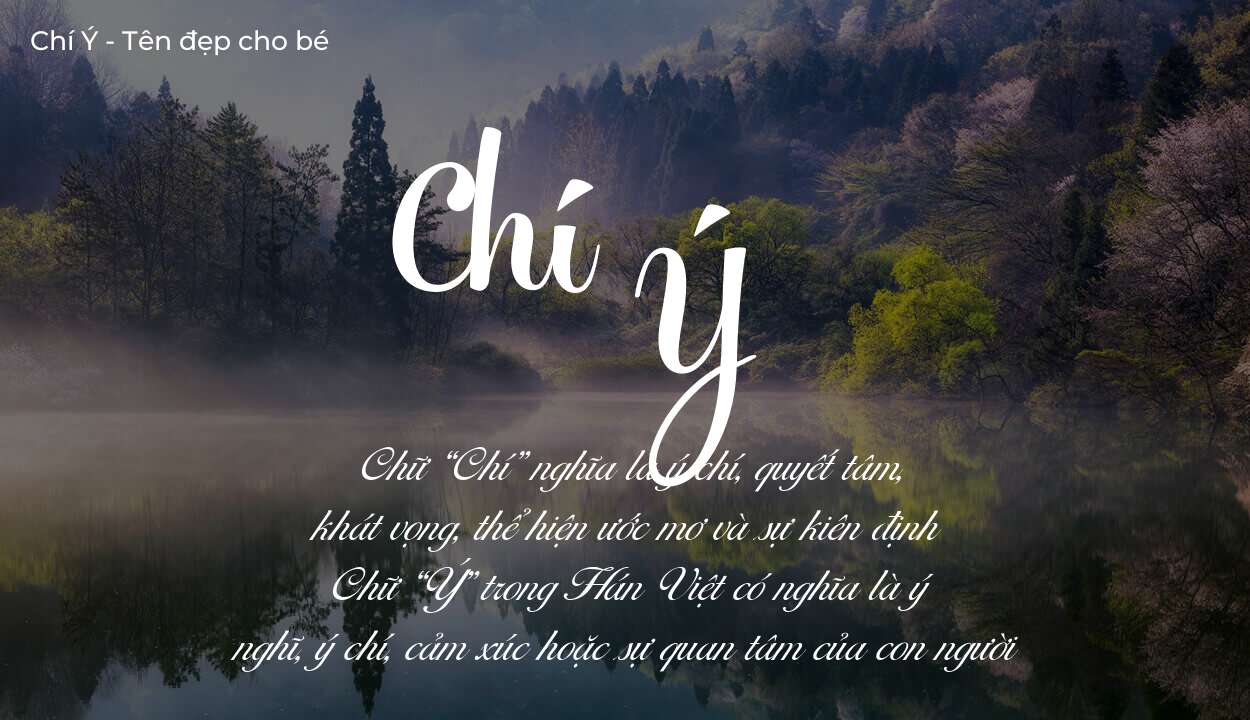 Tên Chí Ý có ý nghĩa gì? Tên Chí Ý sẽ phù hợp cho ai?