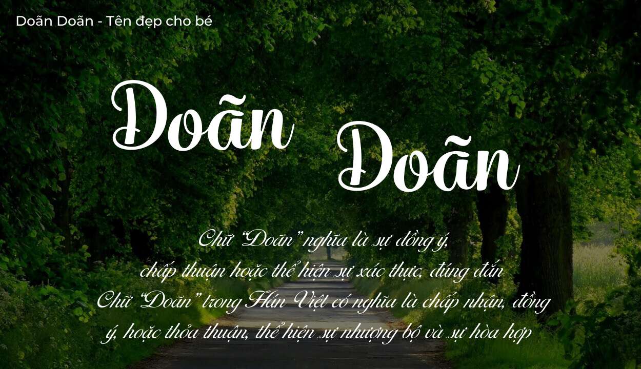 Tên Doãn Doãn có ý nghĩa gì trong phong thủy và thần số học?