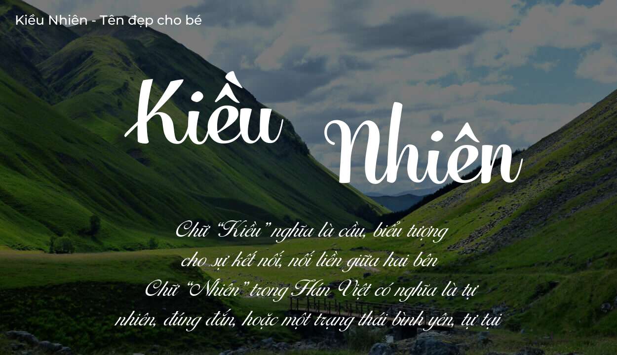 Tên Kiều Nhiên có ý nghĩa gì trong phong thủy và thần số học?