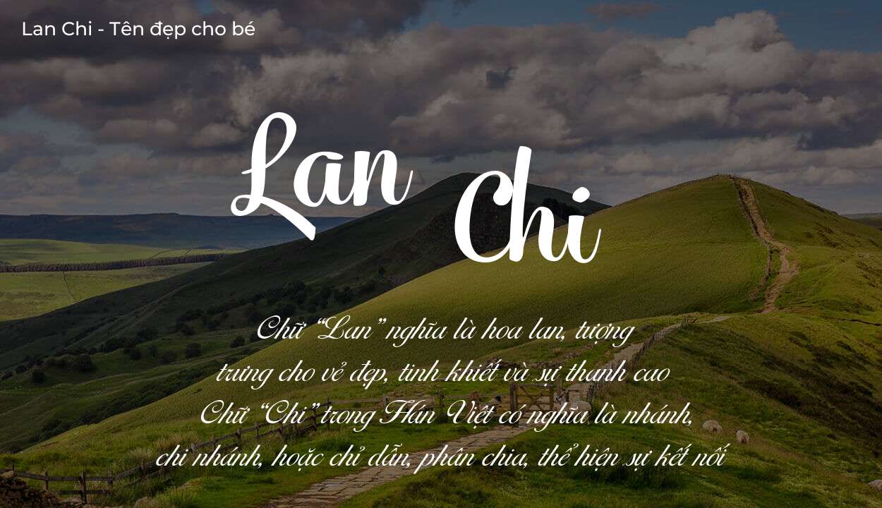 Tên Lan Chi có ý nghĩa gì? Tên Lan Chi sẽ phù hợp cho ai?