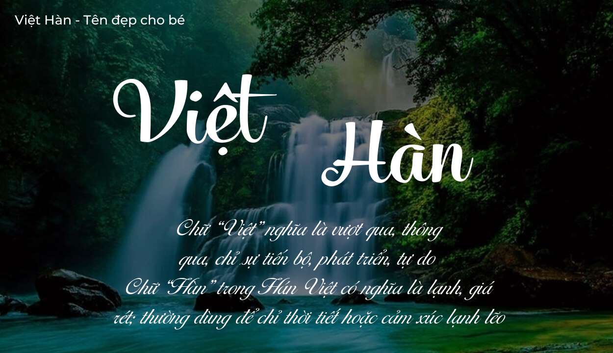 Tên Việt Hàn có ý nghĩa gì trong phong thủy và thần số học?